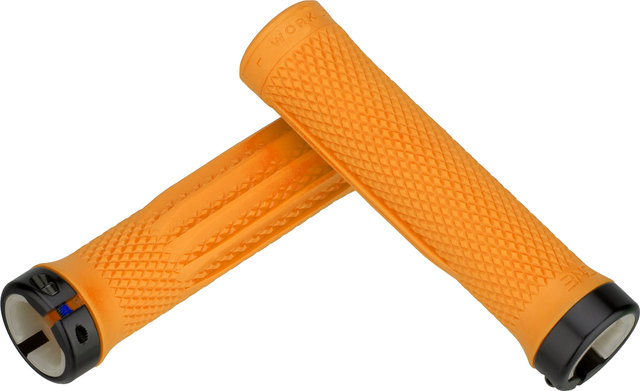 OneUp Components Lock-On Lenkergriffe - orange/136 mm