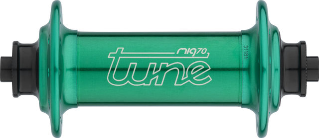 tune Buje delantero Mig Endurance para frenos de llanta - verde cardenillo/9 x 100 mm / 20 agujeros