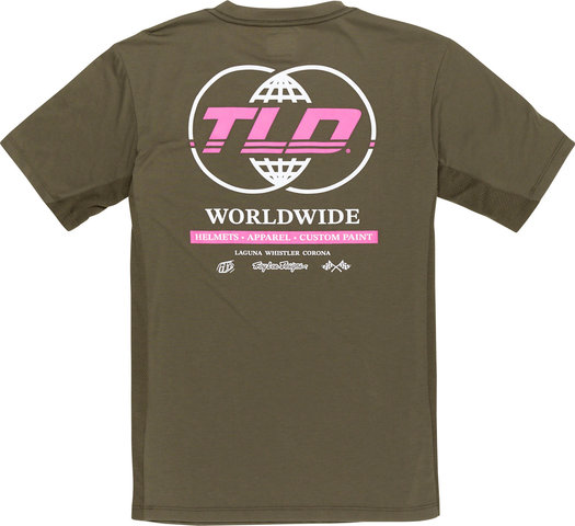 Troy Lee Designs Camiseta Youth Skyline Ride S/S - worldwide caper/S