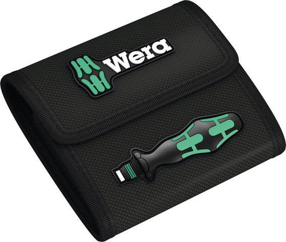 Wera Destornillador Kraftform Kompakt Vario con carraca - negro-verde