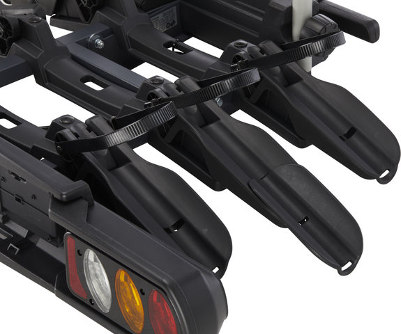 XLC VC-C03 Beluga 3-Bike Rack for Trailer Hitches - black