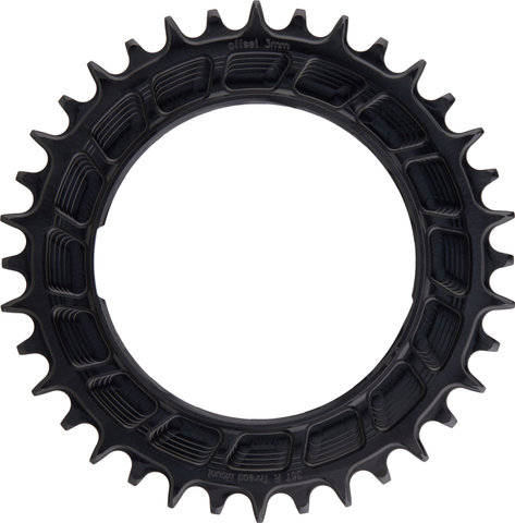 Garbaruk Thread Mount Chainring for SRAM XX/XX SL PM 3 mm Round - black/36/36 