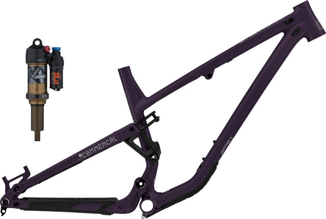 COMMENCAL Meta TR 29" Frame Kit with Fox Float X Schock Model 2022 - metallic purple/140 mm/L/12 mm Thru Axle