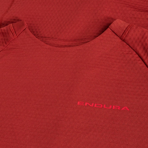 Endura SingleTrack Fleece Jersey - brick red/S