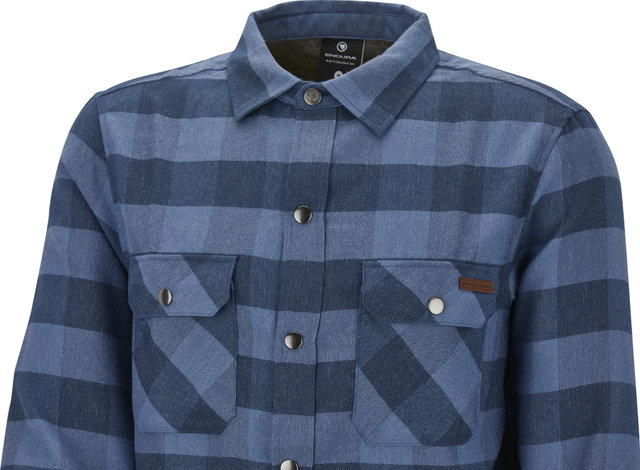 Endura Camisa Hummvee Flanell - ensign blue/M
