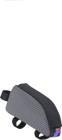 AEVOR Top tube bag - black white grid/900 ml