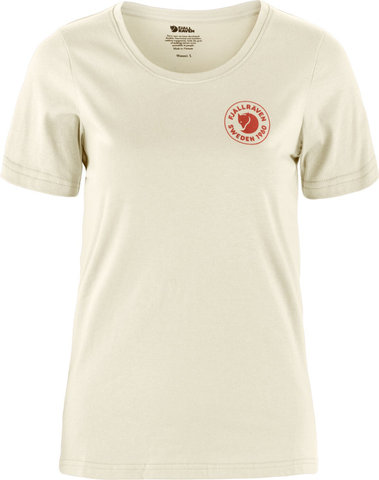 Fjällräven T-shirt pour dames Logo 1960 - chalk white | L