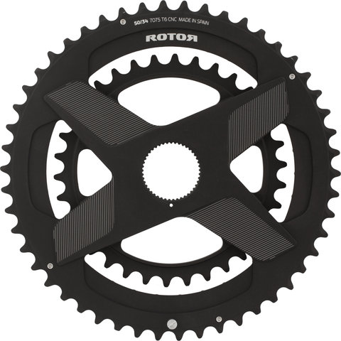Rotor Set de Pédalier à Capteur INPower DM Road avec Spidering, noQ - schwarz | 175,0 mm | 34-50