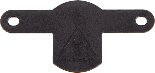 Topeak Adaptateur pour Lampe Arrière Standard pour Porte-Bagages - noir