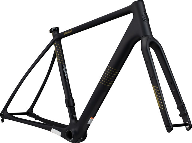 Salsa Kit de cuadro Warroad Carbon Allroad 27,5"/28" - black/1 1/8" - 1 1/4" tapered/XL/12 mm Eje Pasante/51 