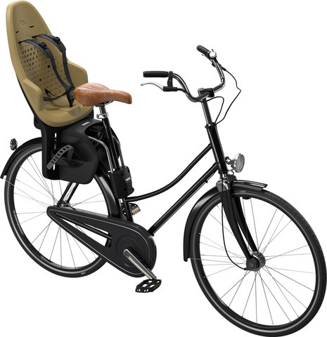 Thule Asiento de bici para niños de montaje en tubo de asiento Yepp 2 Maxi - fennel tan