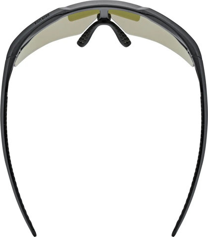 uvex Ultimate Pace Ultra L CV Sportbrille - black matt | buzzy blue