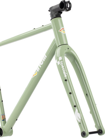Cinelli Speciale Gravel Rahmenkit - agave | M | 1 1/8" - 1,5" tapered | 29"