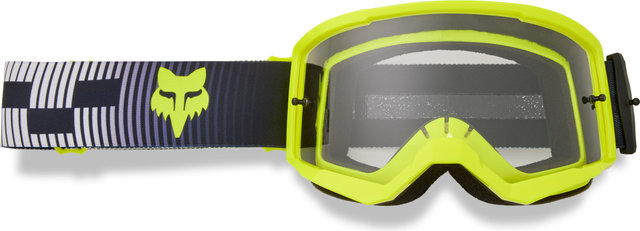 Fox Head Main Collect Goggle - grey-yellow | clear