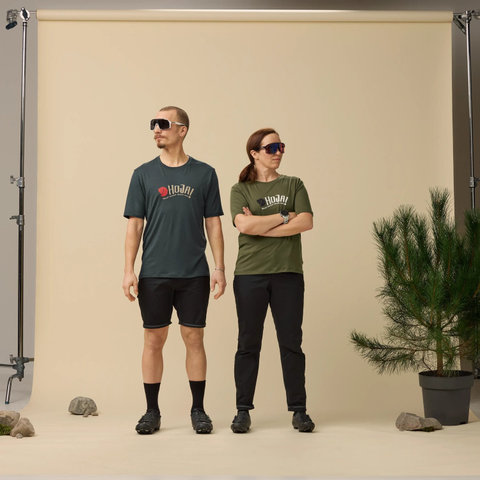 Fjällräven Hoja Hybrid Damen Hose - black | S