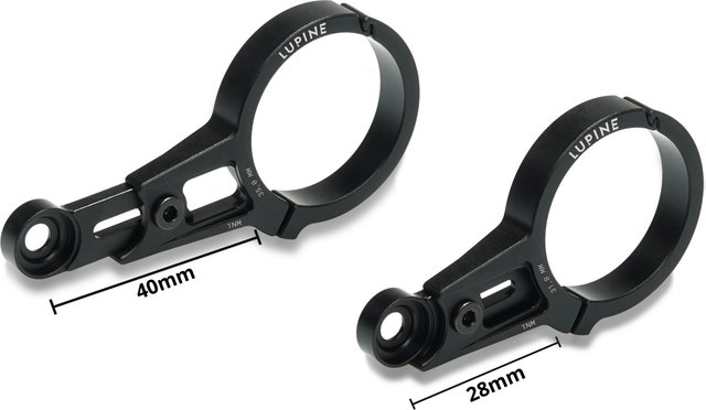Lupine Support de guidon Flexmount - noir