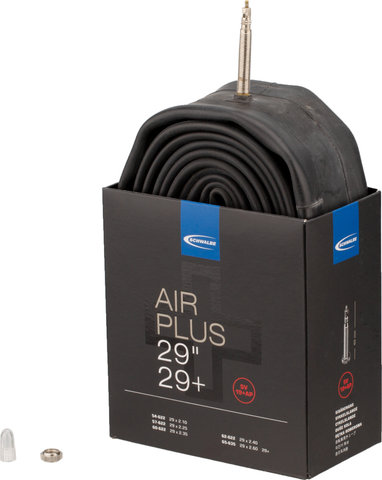 Schwalbe Chambre à Air 19+ Air Plus pour 29+ - noir/54-622 à 65-622/Valve Presta (SV)/28-29 x 2,10-2,6 SV 40 mm/40 