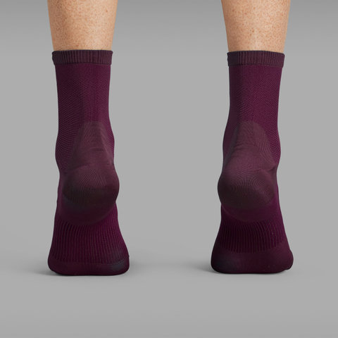 GripGrab Lightweight Airflow Socken - dark red/41 - 44