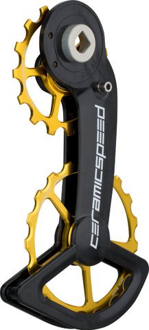 CeramicSpeed Sistema de engranajes OSPW para SRAM Rival AXS - gold/15 dientes (rueda guía), 19 dientes (rueda tensora)