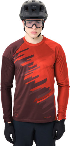 VAUDE T-shirt ML Moab VI - glowing red-black | S