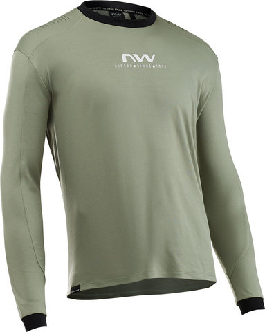 Northwave Maillot manches longues Sharp - cottage green/white/M Northwave Maillot manches longues Sharp - cottage green/white/M