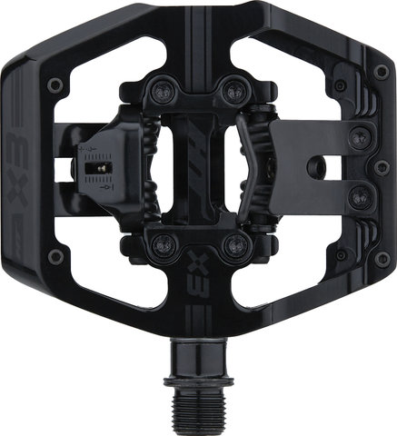 HT DH RACE X3 Clipless Pedals - stealth black