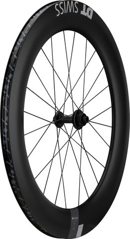 DT Swiss Roues ARC 1400 DICUT 80 Disque Carbone Center Lock 28" - XS - noir | 100 mm | roue avant uniquement | roue avant uniquement | 28"