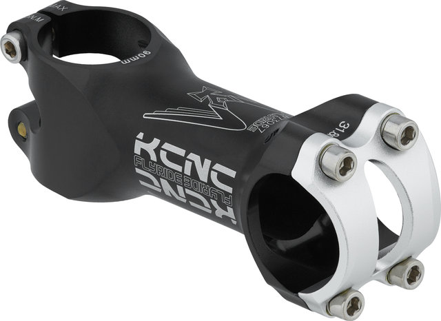 KCNC Potence Fly Ride 5° 31.8 - noir-argenté/90 mm