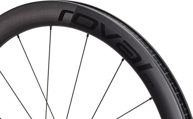 Specialized Roue en carbone Roval Rapide CL III Disc Center-Lock 28" - satin carbon-satin black | roue avant uniquement | 100 mm | roue avant uniquement | roue avant uniquement | 28" | Non Boost