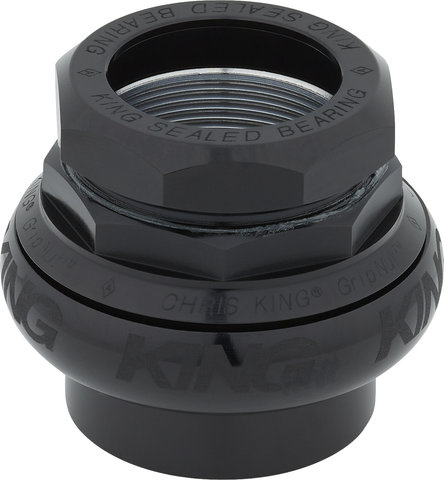 Chris King GripNut Sotto Voce EC30/25,4 - EC30/26 Gewindesteuersatz - black/1"/EC30/25,4 - EC30/26