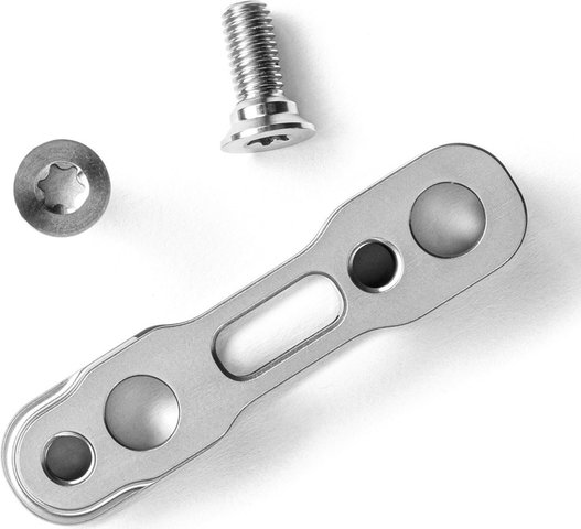 absoluteBLACK Adaptateur de frein à disque flatmount pour SRAM - grey | Flat Mount | rear