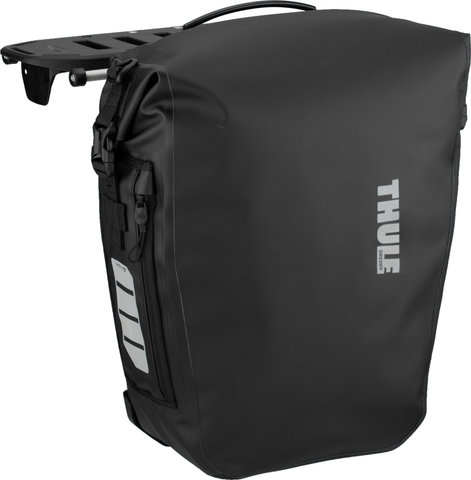Thule Portaequipajes Tour Rack + bolsa de bicicleta Shield Pannier M - black