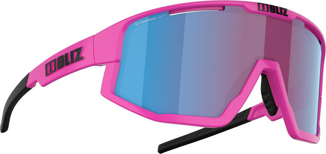Bliz Fusion Nano Optics Nordic Light lunettes de sport - neon rose/rose-violet-blue
