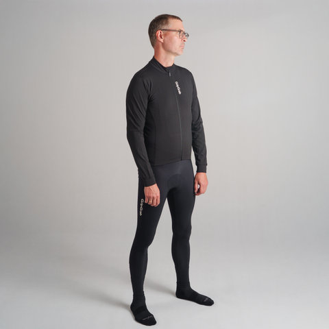 GripGrab RIDE Thermal Long Sleeve Trikot - black/L