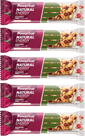 Powerbar Natural Energy Cereal Riegel - 5 Stück - raspberry crisp