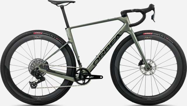 Orbea TERRA Race M31eLTD 1x Carbon 28" Gravelbike - spaceship green matt/28"/S/170,0 mm