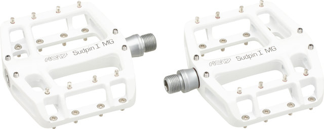 NC-17 Pedales de Plataforma Sudpin I MG S-Pro - blanco/105 mm/96 mm