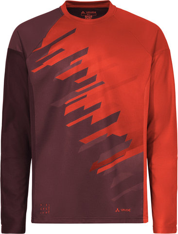 VAUDE T-shirt ML Moab VI - glowing red-black | S