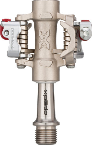 Xpedo Pedales de clip M-Force 8 - plata Xpedo Pedales de clip M-Force 8 - plata