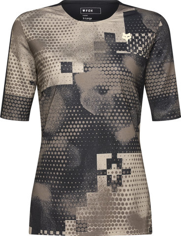 Fox Head Maillot féminine Flexair Ascent Pulse manches courtes - sand/M