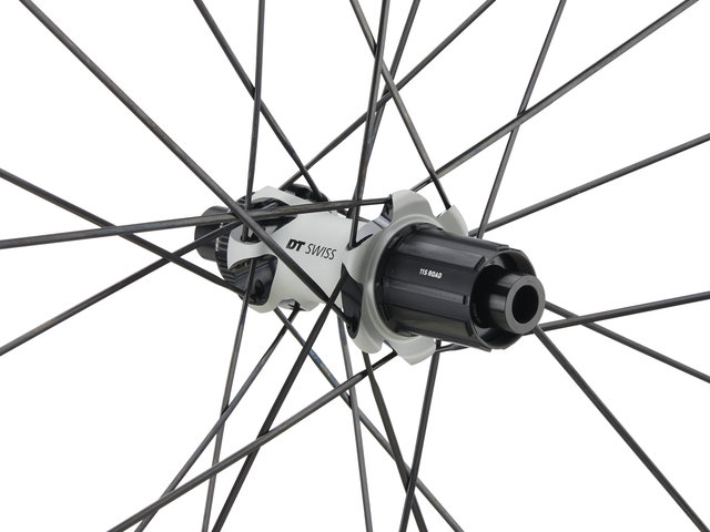 DT Swiss PR 1600 SPLINE 23 Center Lock Disc 28" Wheelset - schwarz | Shimano Road | 142 mm | 100 mm | 28" | 100 mm | Shimano Road | 100 mm | 142 mm | Non Boost | Non Boost