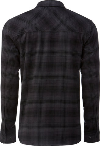 Yeti Cycles Stagecoach Flannel Shirt - black-gray-plaid/L