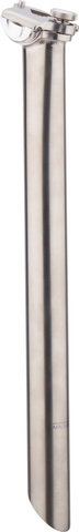 Blackheart Tige de selle en titane - titanium brushed/350 mm/10 mm/31,6 mm