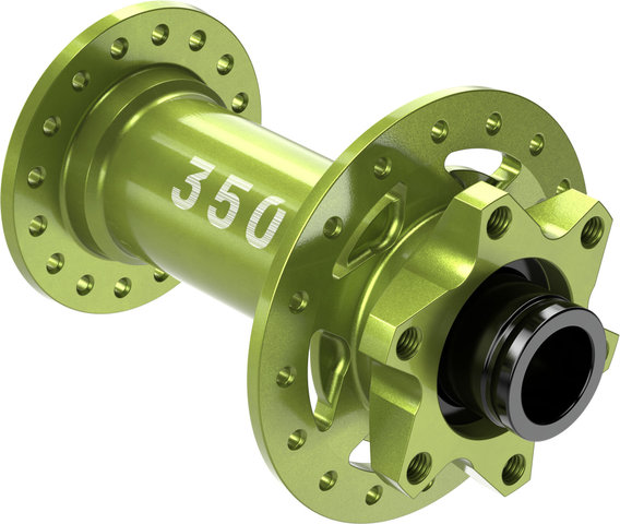 DT Swiss 350 MTB DEG LTD Boost Disc 6 agujeros buje delantero - verde/32/15 mm Eje Pasante