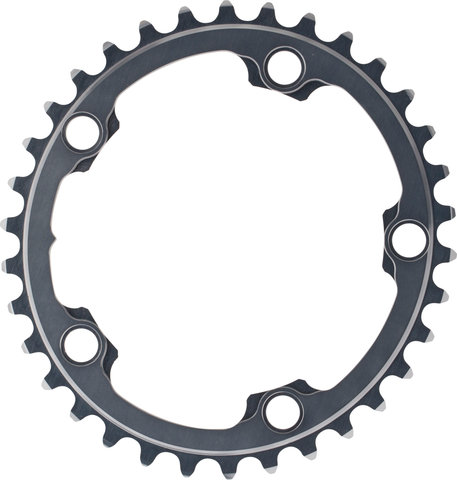 absoluteBLACK Oval Road Silver Series Chainring for 110/5 BCD - grey/34 