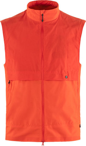 Fjällräven Gilet d'aventure extérieur Hoja - flame orange | L