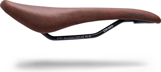 Title MTB ES1 Enduro Saddle - brown/145 mm/255 mm