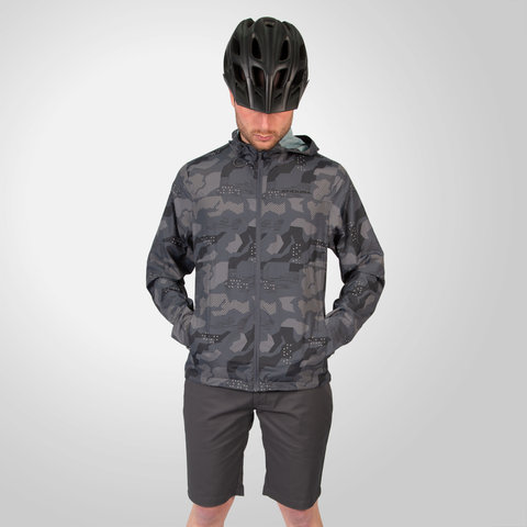 Endura Veste Hummvee Windproof Shell - grey camo | M