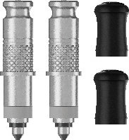Schwalbe Clik Valve Conversion Kit - silber/DV