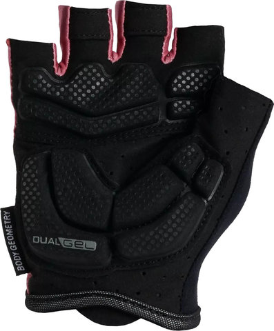 Specialized Body Geometry Dual Gel Halbfinger-Handschuhe - dusty rose | S